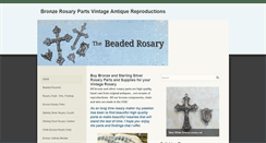 Desktop Screenshot of beadedrosary.com